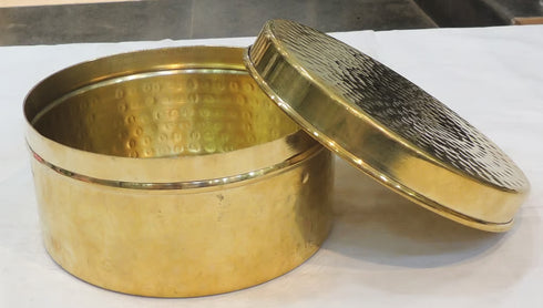 Brass Laddu Box