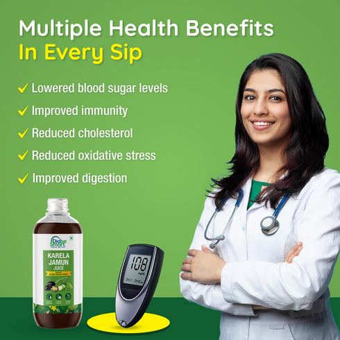 DiabeSmart Karela Jamun Juice: A Natural Solution for Diabetes