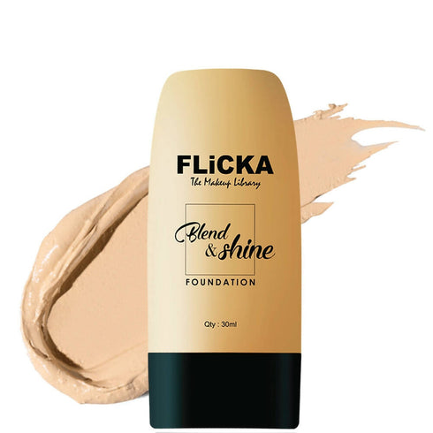 Flicka Blend & Shine Foundation | Coffee