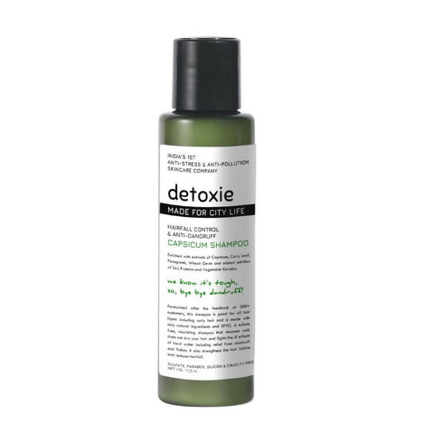 Detoxie Hairfall Control & Anti-Dandruff Capsicum Shampoo