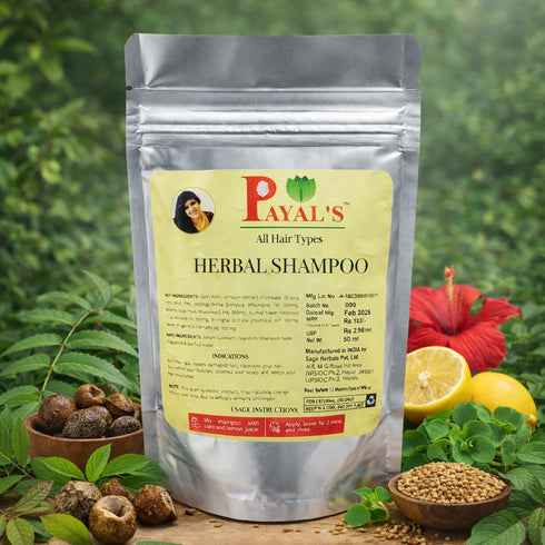 Payal Herbal Shampoo for All Hair Type And Woomen