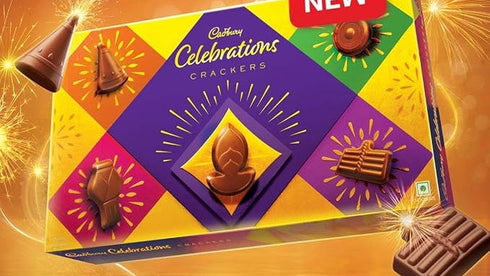 Cadbury Celebrations Crackers Diwali Chocolate Gift Pack 115g