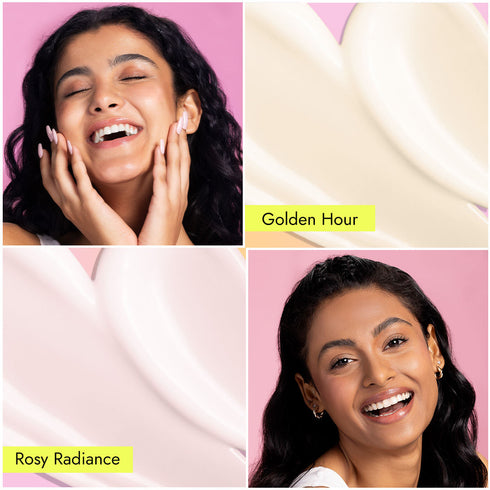 Nykaa Glow All Day Illuminating Strobe Cream + Highlighter + Moisturizer (30g)