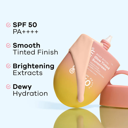 Earth Rhythm Rosy Ritual Glow Tinted Sunscreen