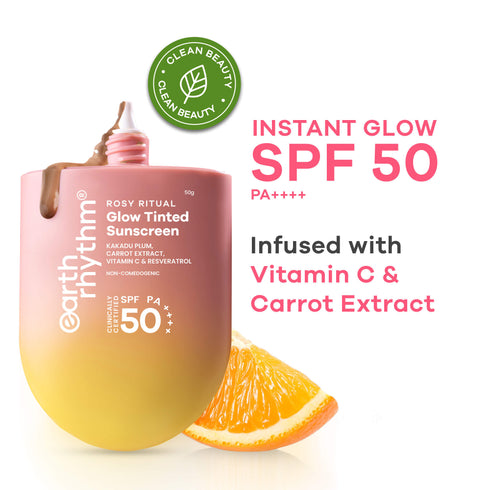 Earth Rhythm Rosy Ritual Glow Tinted Sunscreen