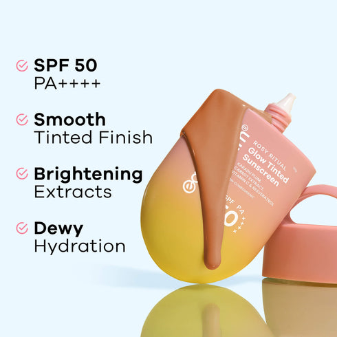 Earth Rhythm Rosy Ritual Glow Tinted Sunscreen