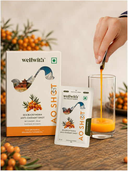 Ayuzera Wellwith Sea buckthorn AO Shots