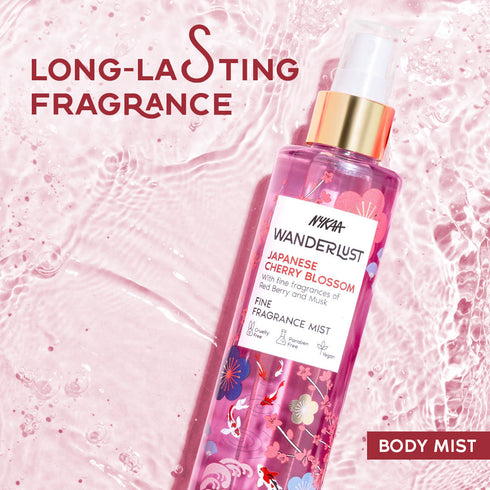Wanderlust Best Sellers Floral Body Mist Combo