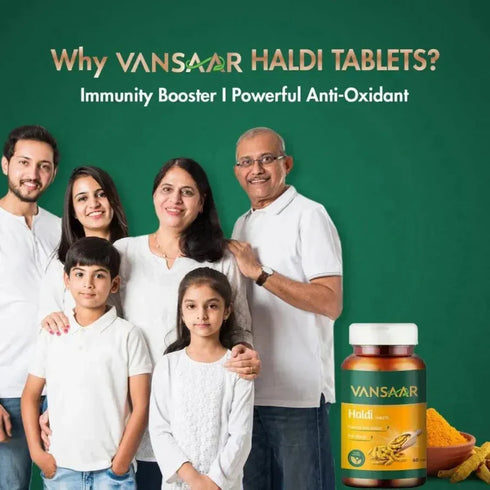 Vansaar Haldi Tablets 60 Tablets