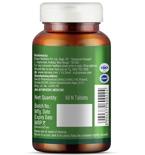 Baidyanath Vansaar Tulsi Tablet 60Tablets