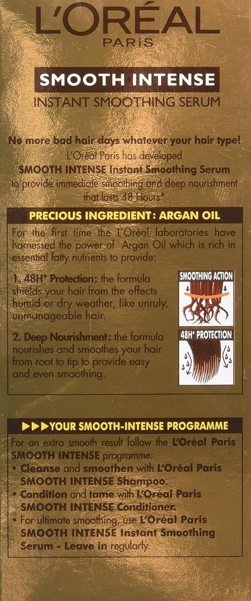 L'Oreal Paris Smooth Intense Instant Smoothing Serum