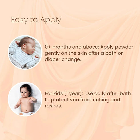 Babyorgano Soft & Gentle Talc Free Baby Powder