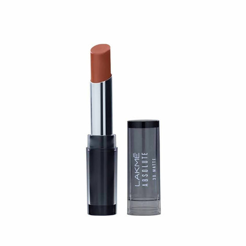 Lakme Absolute 3D Lipstick | British Brown