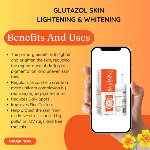 Glutazol Skin Lightening & Whitening Face & Body Lotion