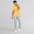 XYXX Element Combed Cotton Polo T-shirts Butter Yellow
