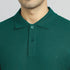 XYXX Element Combed Cotton Polo T-shirts Forest Green
