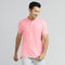 XYXX Element Combed Cotton Polo T-shirts French Pink