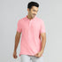 XYXX Element Combed Cotton Polo T-shirts French Pink