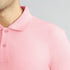 XYXX Element Combed Cotton Polo T-shirts French Pink