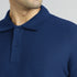XYXX Element Combed Cotton Polo T-shirts Midnight Blue