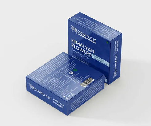 Cowpathy Himalayan Flowers Cow Dung Bath Soap