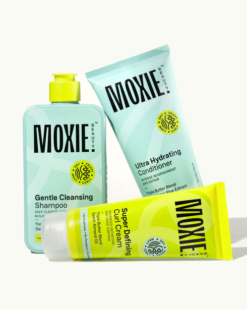Moxie Beauty Just-The-Essentials Curly Trio (3-Step Routine)