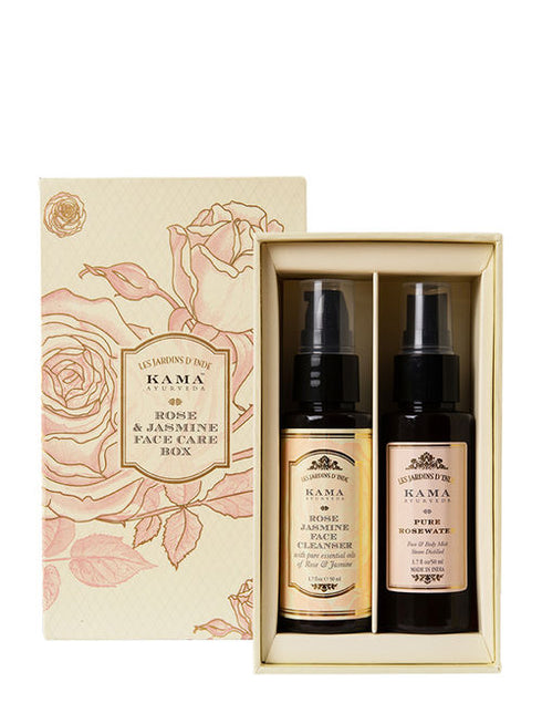 Kama Ayurveda Rose And Jasmine Face Care Box