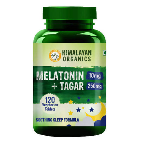 Himalayan Organics Melatonin 10 mg + Tagar 250 mg