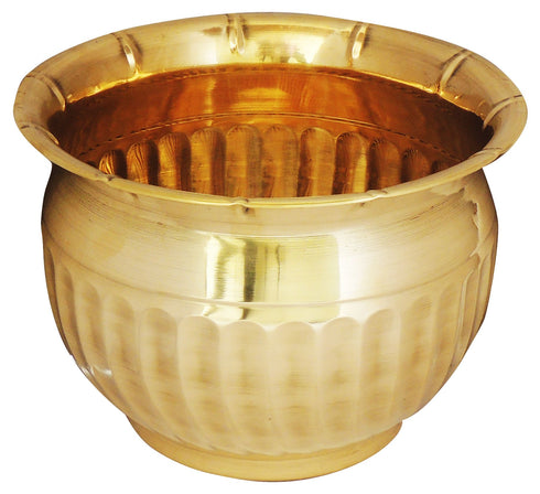 Brass Planter Pot Gamala 0.97Kg