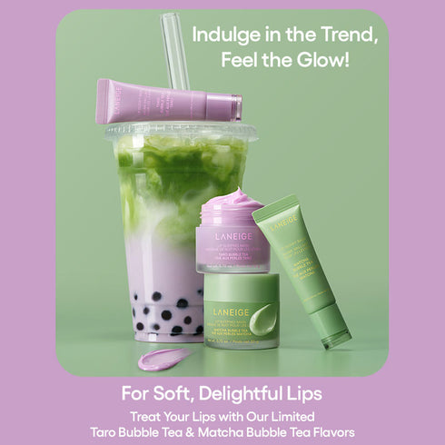 LANEIGE Lip Sleeping Mask - Matcha Bubble Tea (20g)
