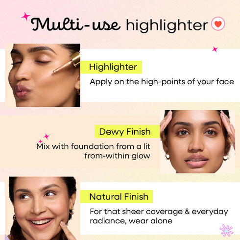 Nykaa Strobe & Glow Liquid Cream Highlighter (20ml)