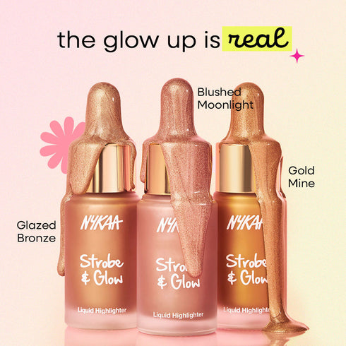 Nykaa Strobe & Glow Liquid Cream Highlighter (20ml)
