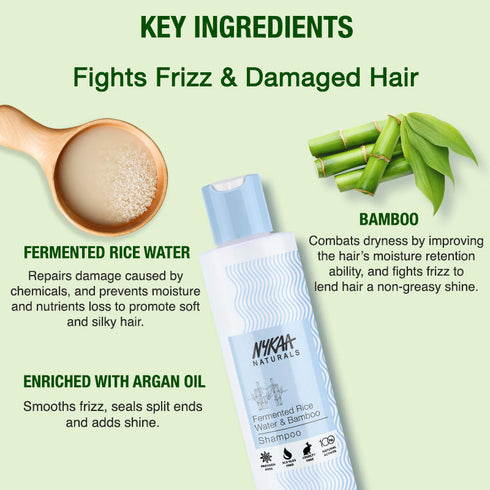 Nykaa Naturals Anti-Frizz Sulphate-Free Shampoo
