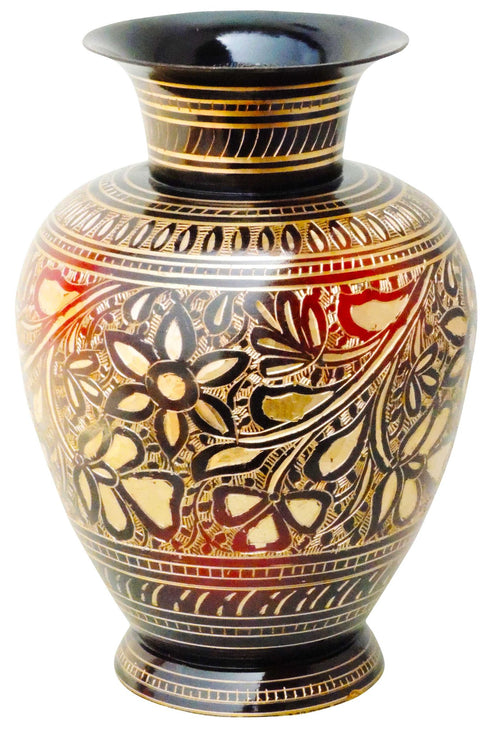 Brass Home And Garden Flower Pot 0.96Kg