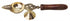 Brass Oil Lamp Deepak With Wooden Handle 0.125Kg