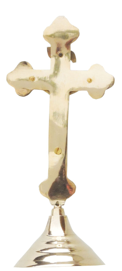 Brass Jesus On Cross 0.18Kg