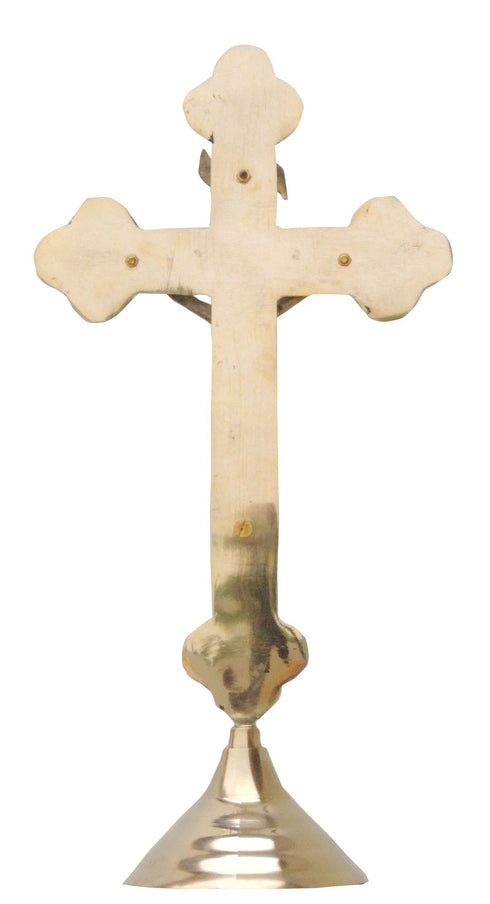 Brass Jesus On Cross 0.3Kg