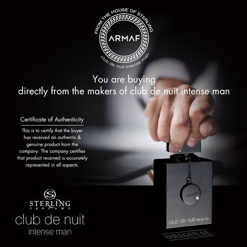 Armaf Club De Nuit Intense Eau De Toilette For Men