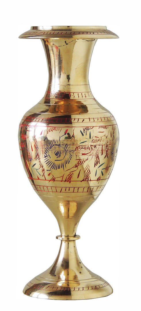 Brass Home Flower Pot Vase 0.34Kg