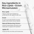 The Ordinary Rice Lipids + Ectoin Microemulsion Light Weight Face Moisturizer