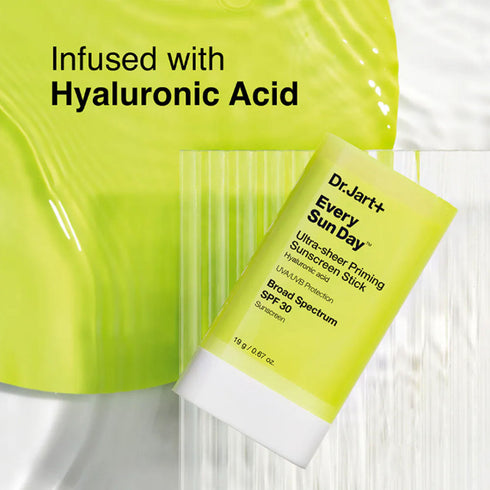 Dr.Jart+ Every Sun Day Ultra-Sheer Priming Sunscreen Stick SPF 30 With Hyaluronic Acid