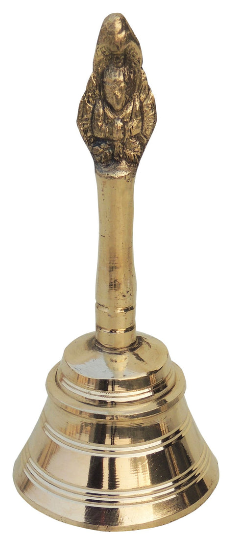 Brass Pooja Hand Bell Garun Ganti 0.22Kg