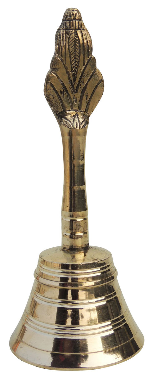 Brass Pooja Hand Bell Garun Ganti 0.54Kg