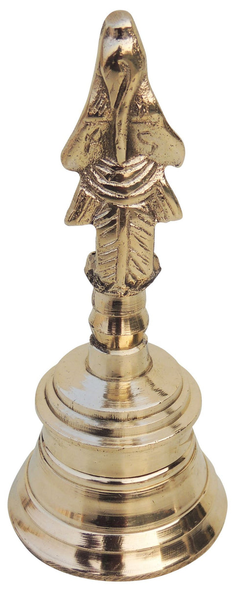 Brass Pooja Hand Bell Hanuman Ganti 0.15Kg