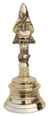 Brass Pooja Hand Bell Hanuman Ganti 0.42Kg