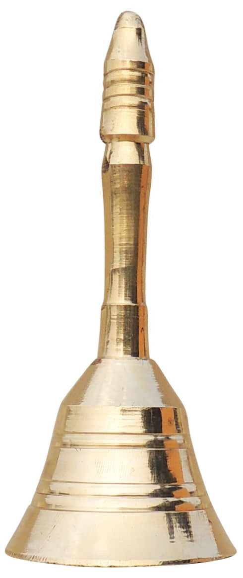 Brass Pooja Hand Bell Meenar Ganti 0.12Kg