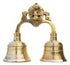 Brass Pooja 2 Combined Bell Double Ganti 0.42Kg
