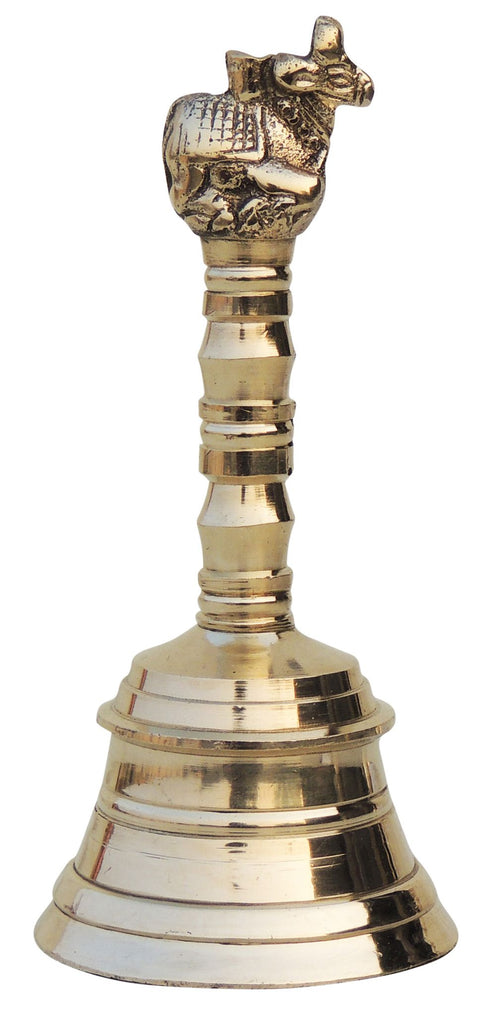 Brass Pooja Hand Bell Nandi Ganti 0.1Kg