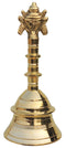 Brass Pooja Hand Bell Shank Chakra Ganti 0.8kg
