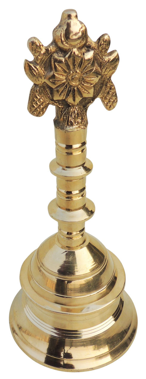 Brass Pooja Hand Bell Shank Chakra Ganti 0.8kg